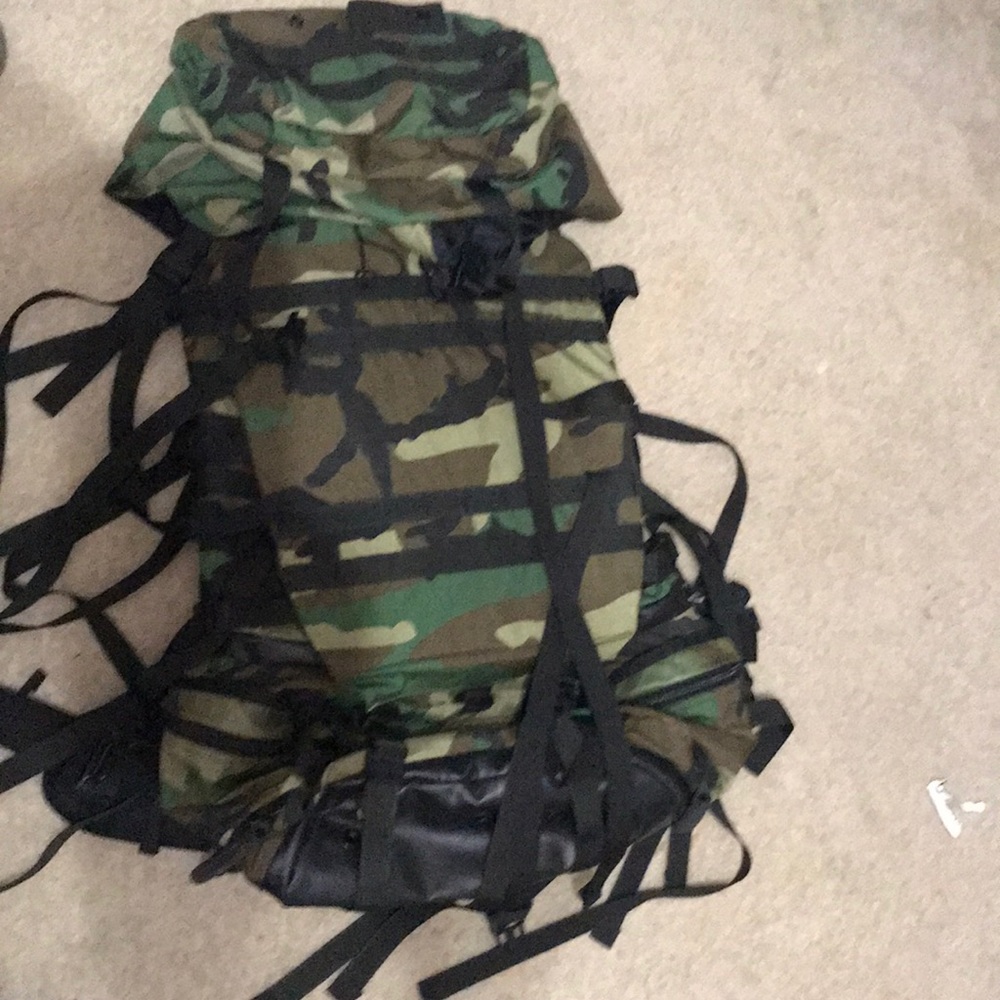 Camouflage camper backpack 🎒